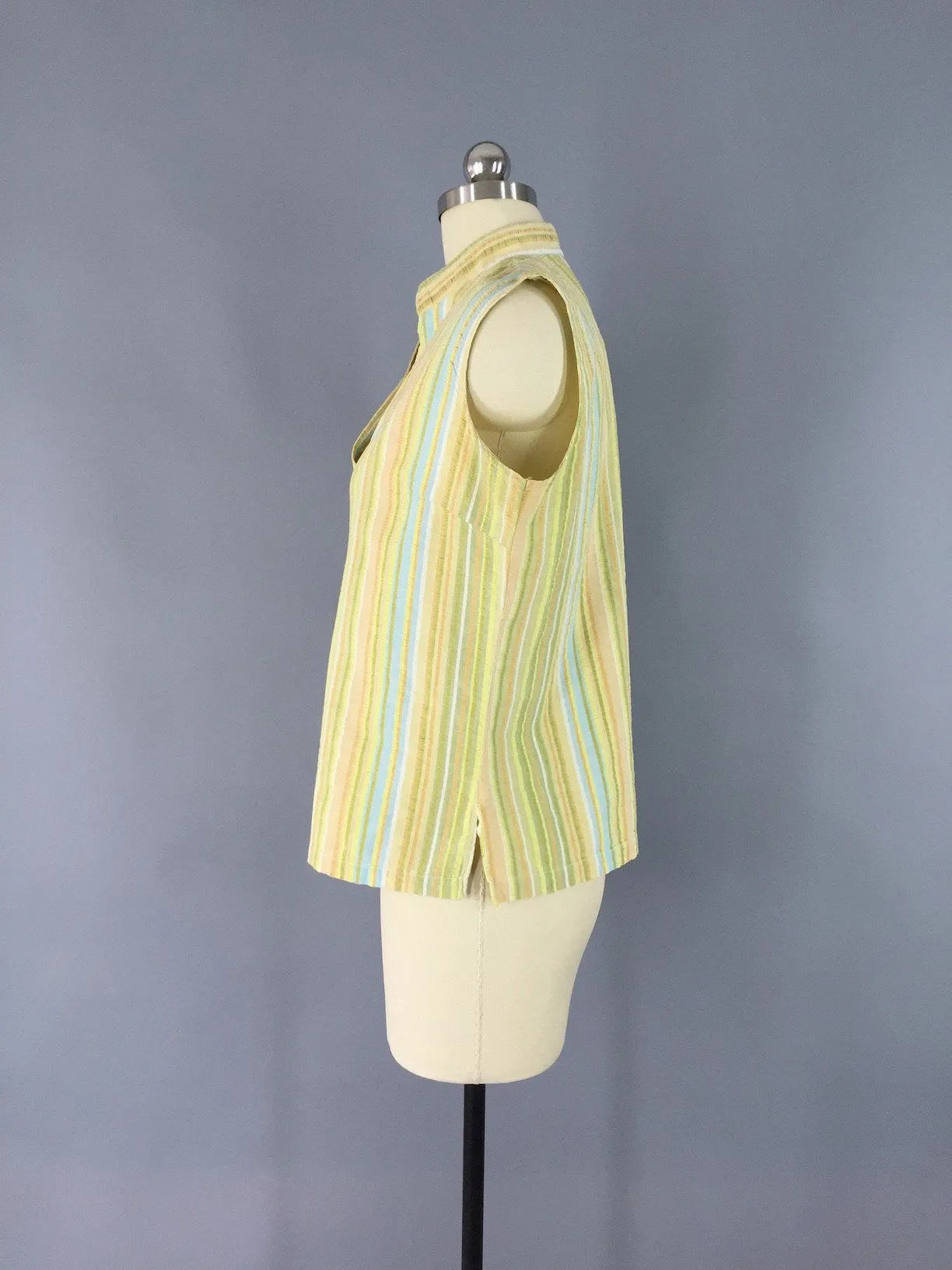 Vintage 1960s Blouse / Ship N Shore