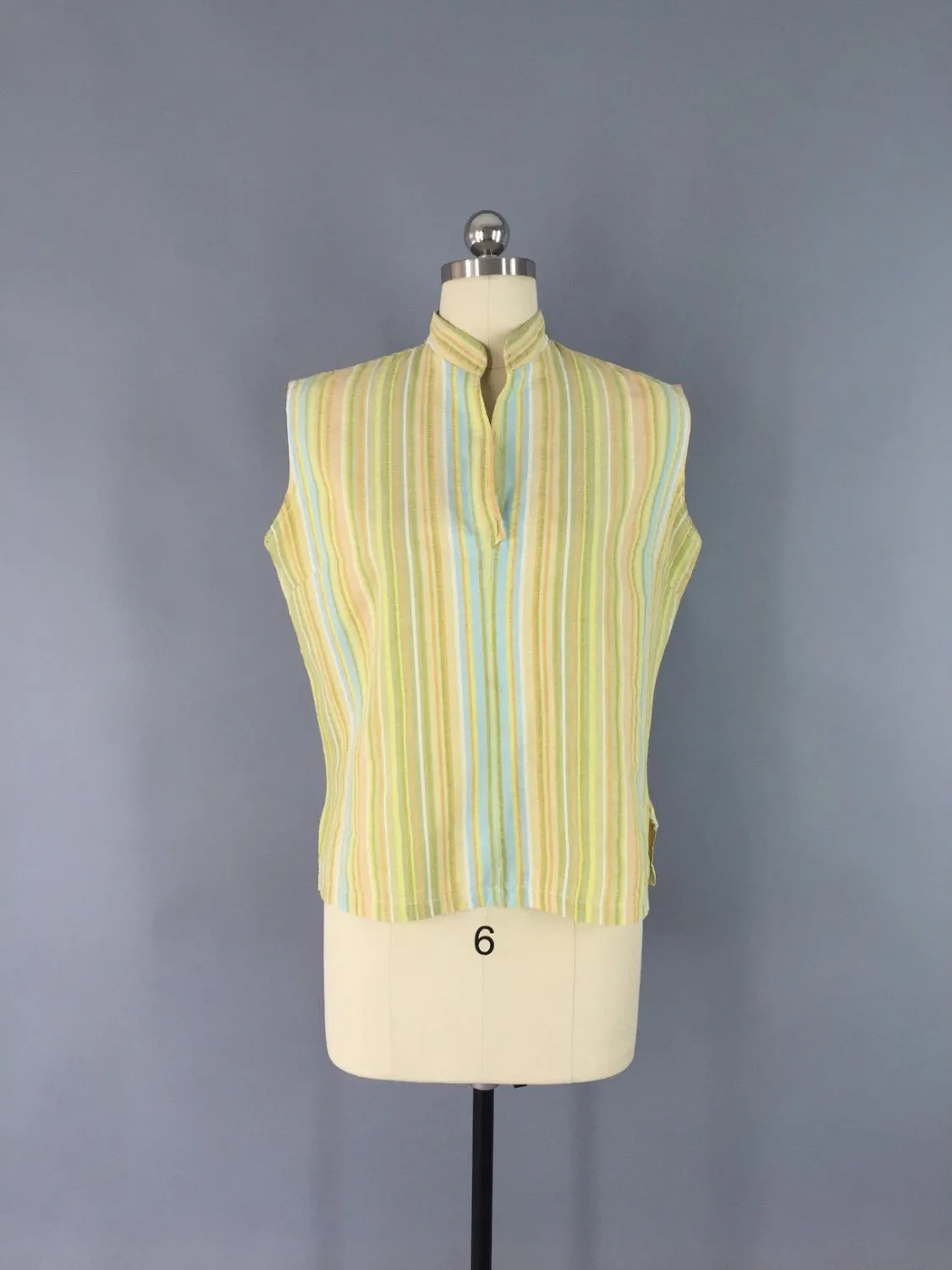 Vintage 1960s Blouse / Ship N Shore