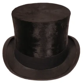 Vintage Mens English Silk Top Hat Christys London XL 7 5/8