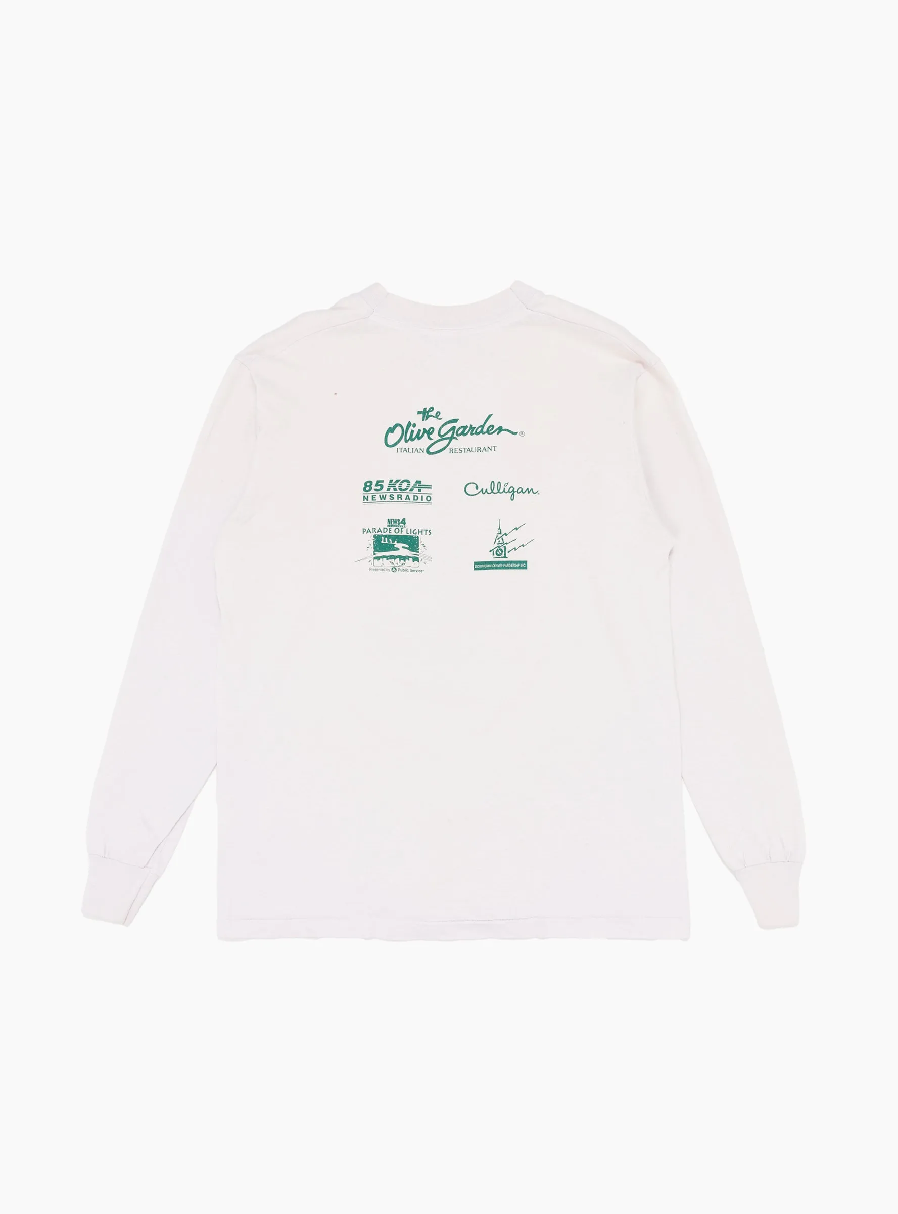 Vintage Reindeer Dash T-Shirt White