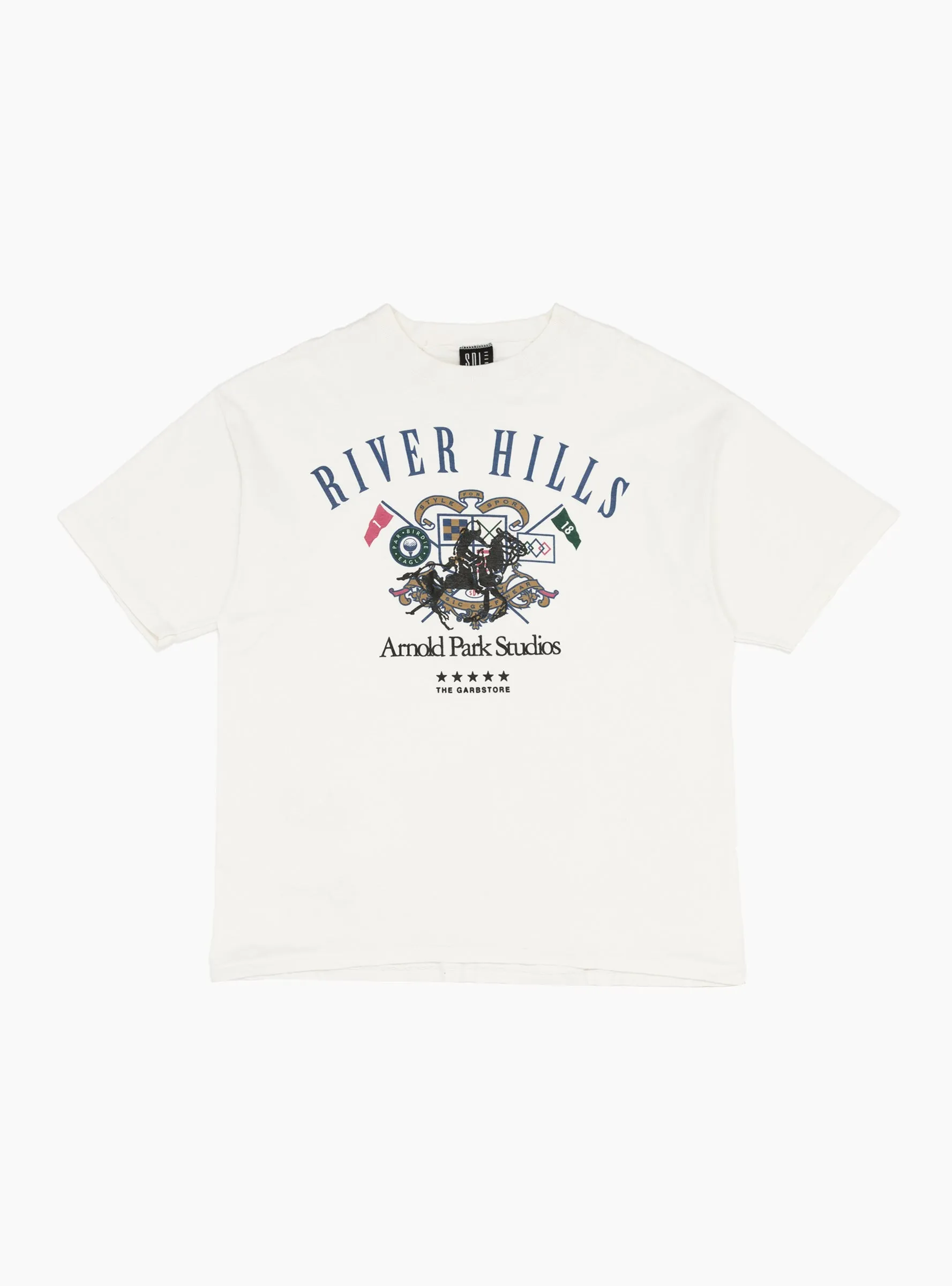 Vintage River Hills T-Shirt White