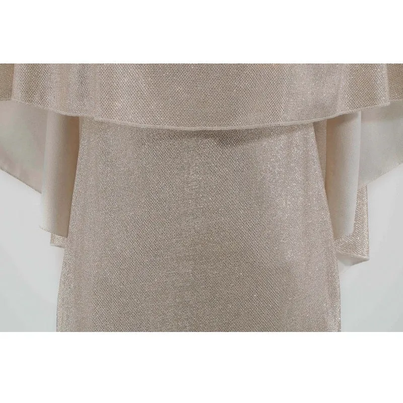 Women Sexy Sequin Ruffle Slim Split Party Dress