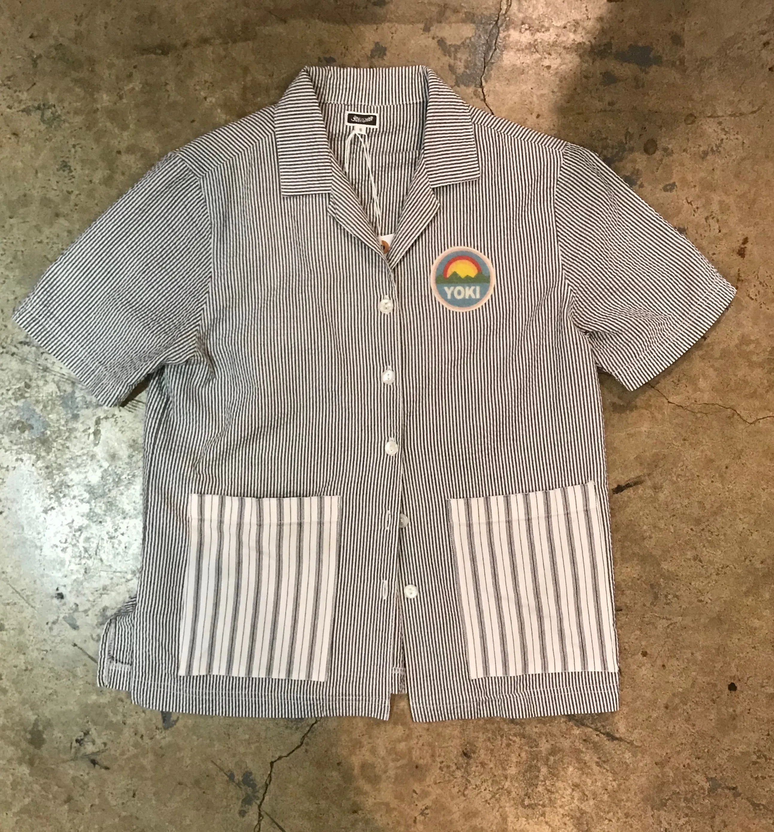 Yokishop - Yoki Seersucker Summer Shirt